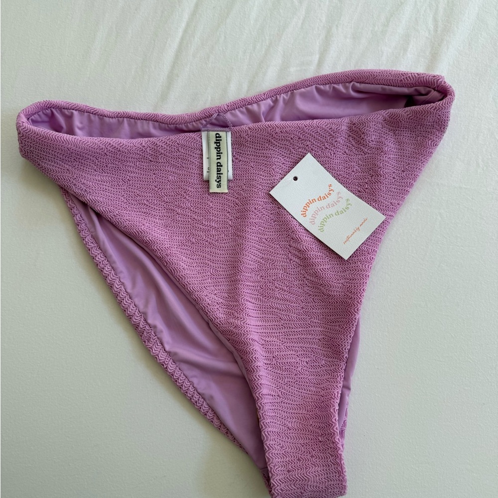 Seashore High Waist Cheeky Bikini Bottom - Picture 2 of 4